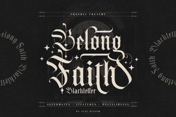 Belong Faith: The Assertive Display Font for Bold Branding