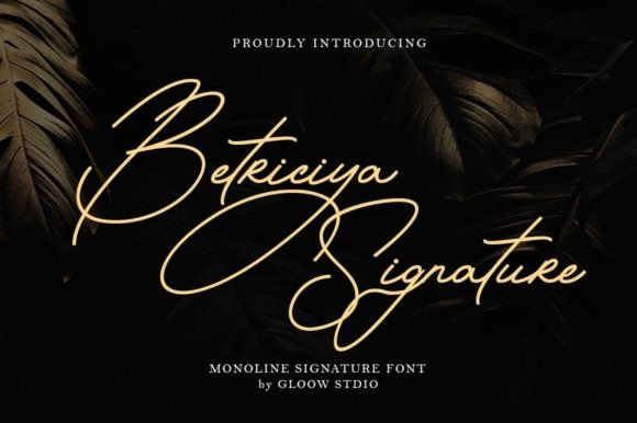 Betriciya Signature: A Guide to This Handwritten Font