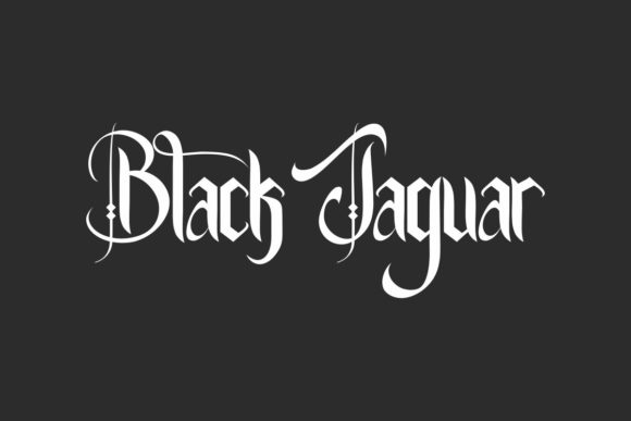 Black Jaguar: A Gothic Typeface for Bold Statements