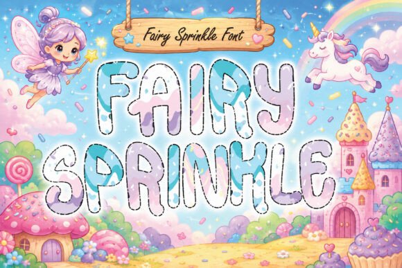 Fairy Sprinkle Font: A Magical Touch for Dreamy Designs