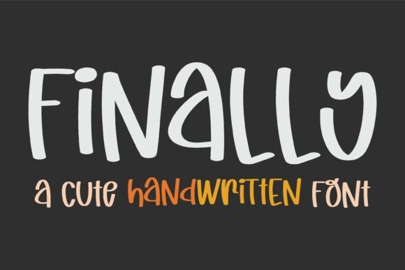 Finally: The Handwritten Font for Elegant Branding