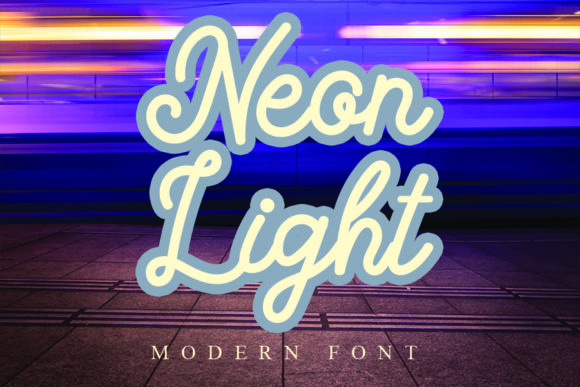 Neon Light: A Handwritten Font That Balances Classic Charm with Modern Style