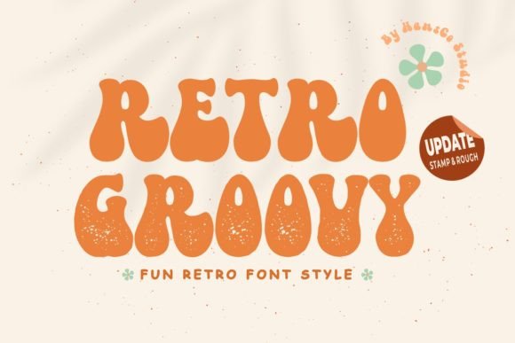 Retro Groovy: A Playfully Nostalgic Vintage Retro Aesthetic
