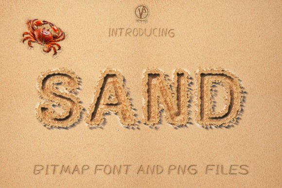 Sand: The Ultimate Summer Display Font for Creative Projects