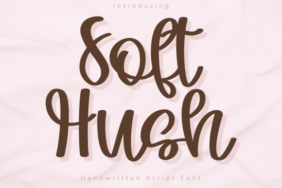 Soft Hush: A Script Font That Blends Calm and Character