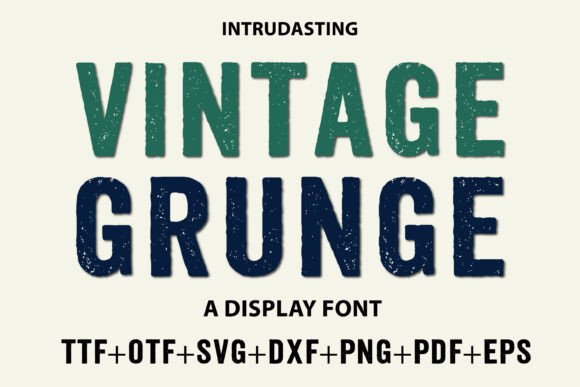 Vintage Grunge: Unlocking Raw Character in Modern Design
